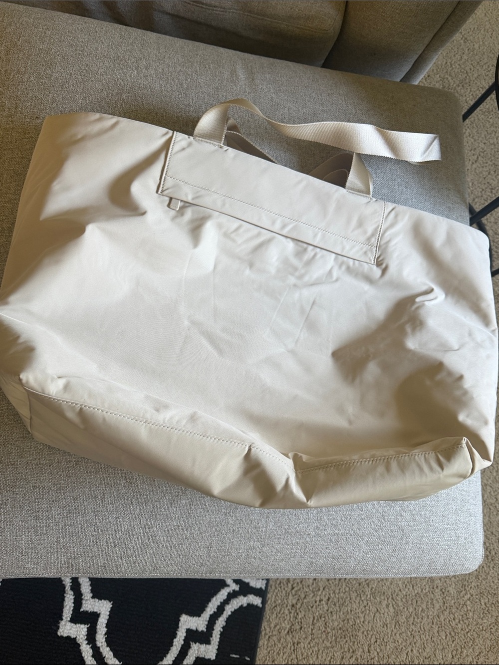 Away Large Featherlight Tote in Salt White - Picture 2 of 4